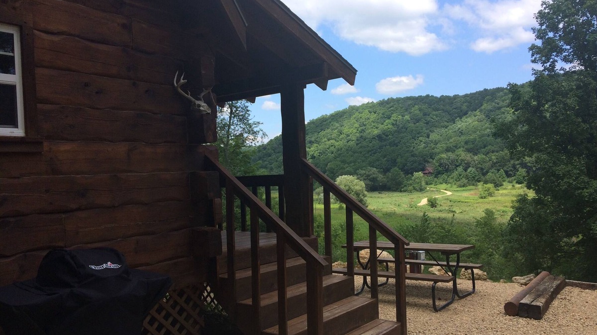 Viroqua Cabin | Fly Fishing in the Driftless Region - Bishop Creek Cabin with a View