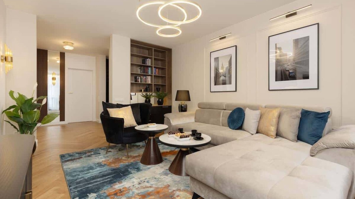 Srodmiescie Apartment | Foksal 12/14 | Residence LUX Blue Moon | Warsaw