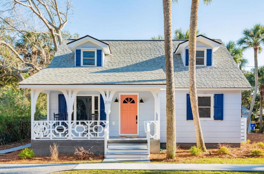 Folly Beach House | Folly Vacation Beautiful Beach Cottage 209-A