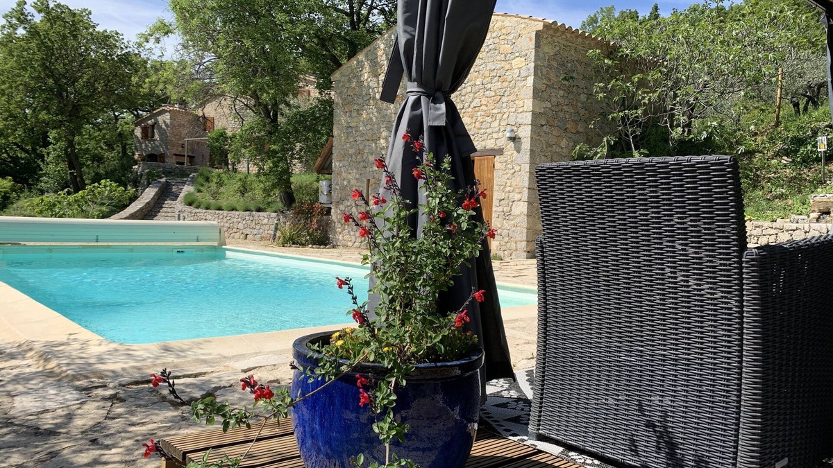 Plaisians Other | FONT NEW charming house Drome provençale 10 p with heated pool