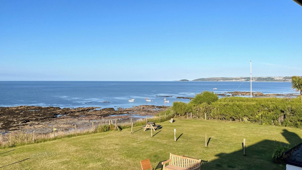 Downderry Cottage | Former coastguard cottage with spectacular view from Rame Head to Looe Island.