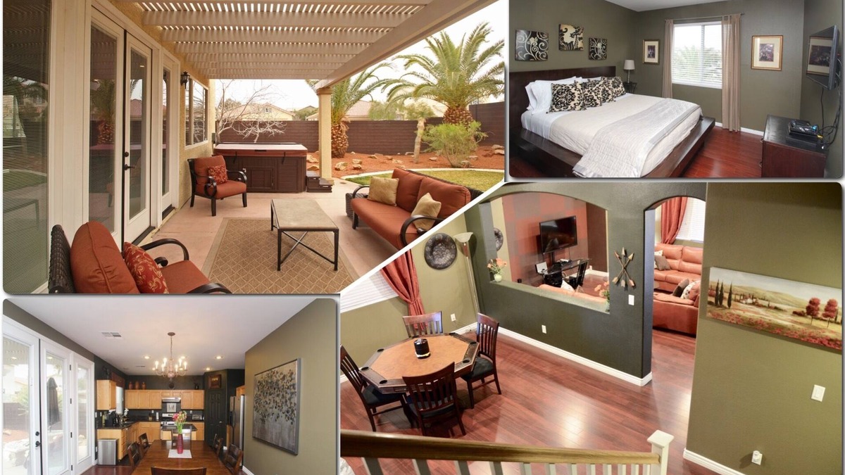 Silverado Ranch House | 🌴FOUR King beds, Lovely, spacious home, game loft w/8 ft pool table!🌴