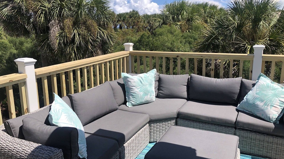 Palm Coast House | Four lots off the Atlantic Ocean & across from Washington Oaks State Park