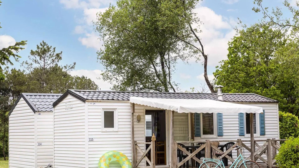Jugon-les-Lacs-Commune-Nouvelle House | Camping Au Bocage du Lac* - COMFORT mobile home - 2 bedrooms for 4 people