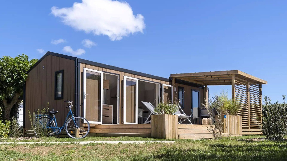 Jugon-les-Lacs-Commune-Nouvelle House | Camping Romanée Au Bocage du Lac* - EXCLUSIVE mobile home - 3 bedrooms - 2 bathrooms for 6 people