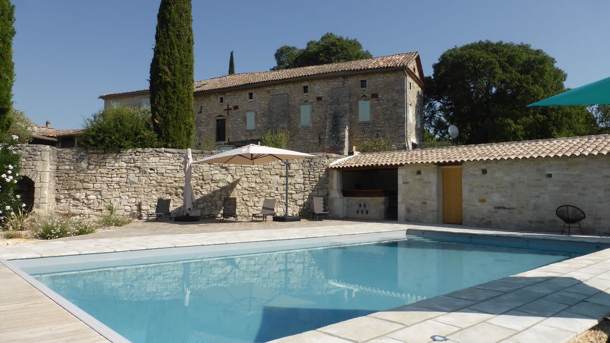 Saint-Jean-de-Maruejols-et-Avejan Cottage | LE NEFLIER Mas des Trois Citernes - Cottage for 4 People