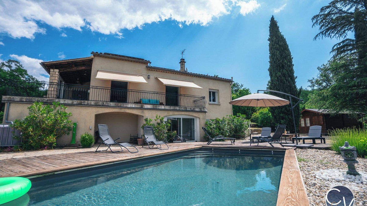 Saint-Jean-de-Maruejols-et-Avejan House | Pleasant house with swimming pool near the Cévennes.