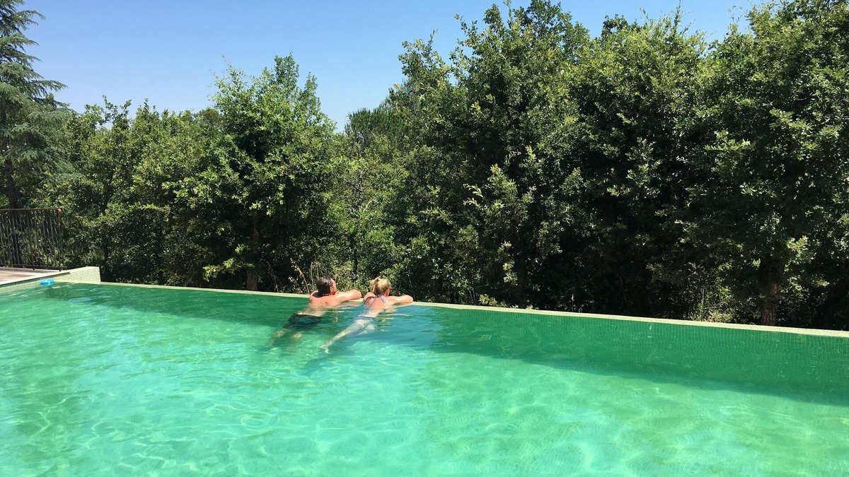 Saint-Maximin-la-Sainte-Baume House | Fully equipped luxury studio with heated infinity pool 12 x 6 m