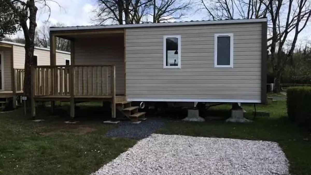 Villedieu-les-Poeles House | Campsite Les Chevaliers de Malte * - Mobile home 3 bedrooms Loggia 6 people