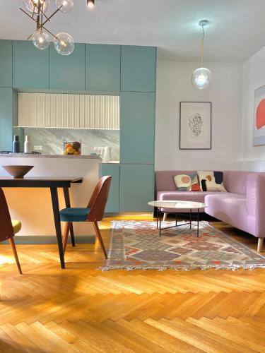 Old Town Apartment | Fraňa by Ellements in old town with balcony