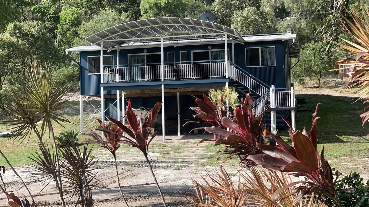 Orchid Beach House | Fraser Island Holiday House - 4 Bedrooms, 2 bathrooms, sleeps 11 guests.