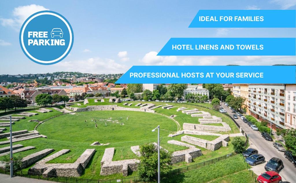 Obuda Apartment | Free parking Amphitheater Apartment - Wifi, AC, TV