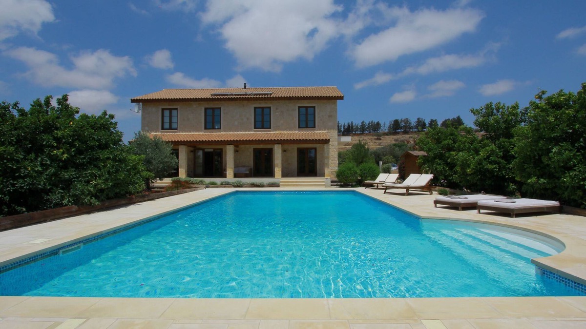 Mandria Villa | FREE USE OF 7 SEATER CAR : ) Boutique Stone Villa set within an orange grove.