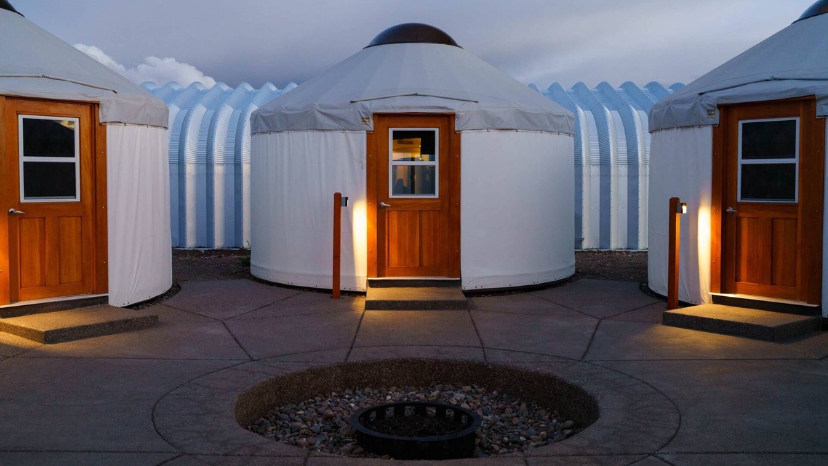 Center House | Frontier Drive-Inn | Yurt 4