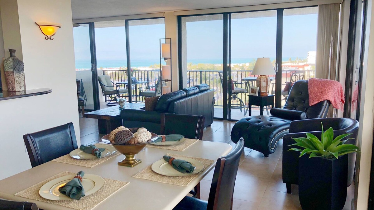 Siesta Key Condo | Full Gulf Views Across from Siesta Key Beach