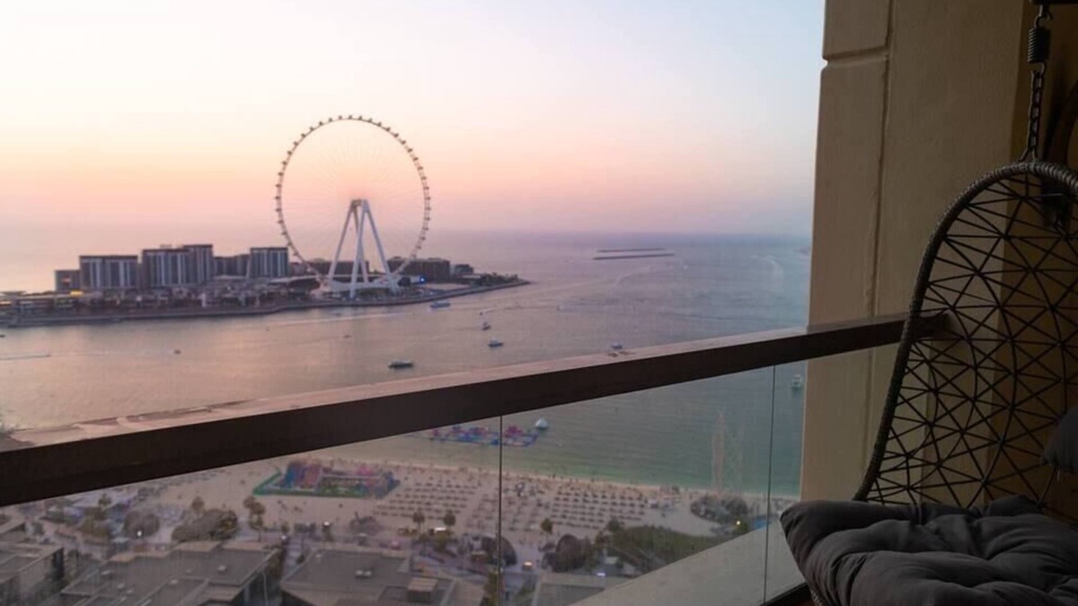 Trade Centre 1 Apartment | FULL SEA VIEW, 2BR-High Floor , POOL, BEACH, JBR
