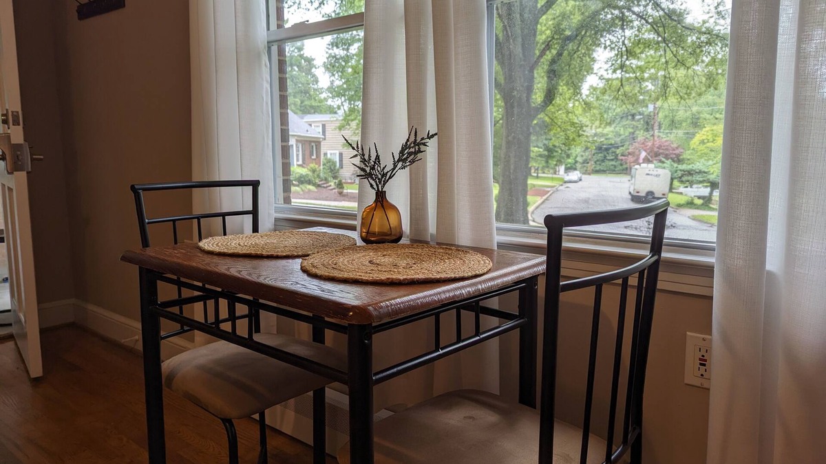 Roxboro Apartment | Fully furnished 1 bedroom apartment on quiet street with private entrance.