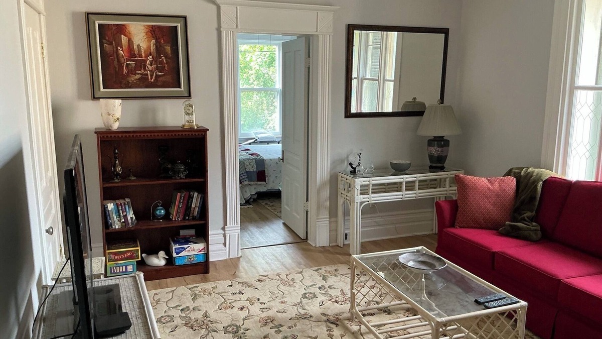 St. Mary's Apartment | Fully furnished apartment in quiet century home available for short term rental.