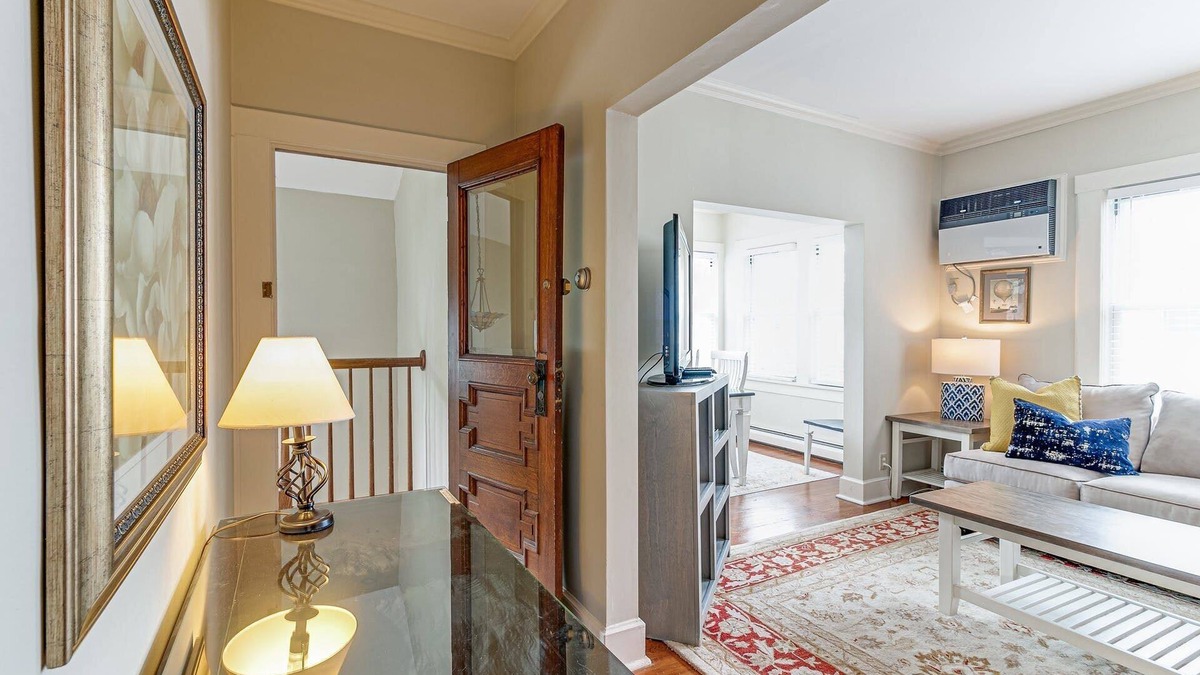 Summit Apartment | FULLY FURNISHED upstairs apt of two family home in residential neighborhood