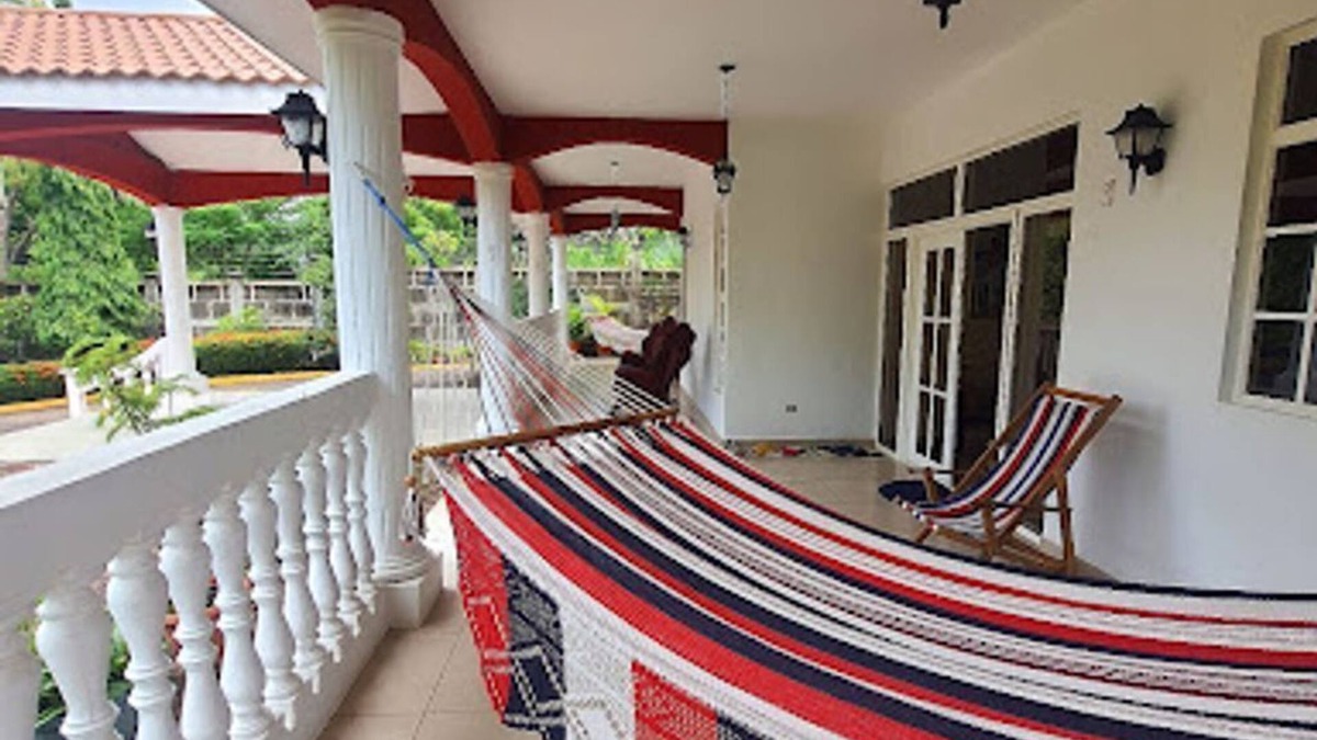 Pochomil House | Fully Gated Family Compound Direct Ocean Front