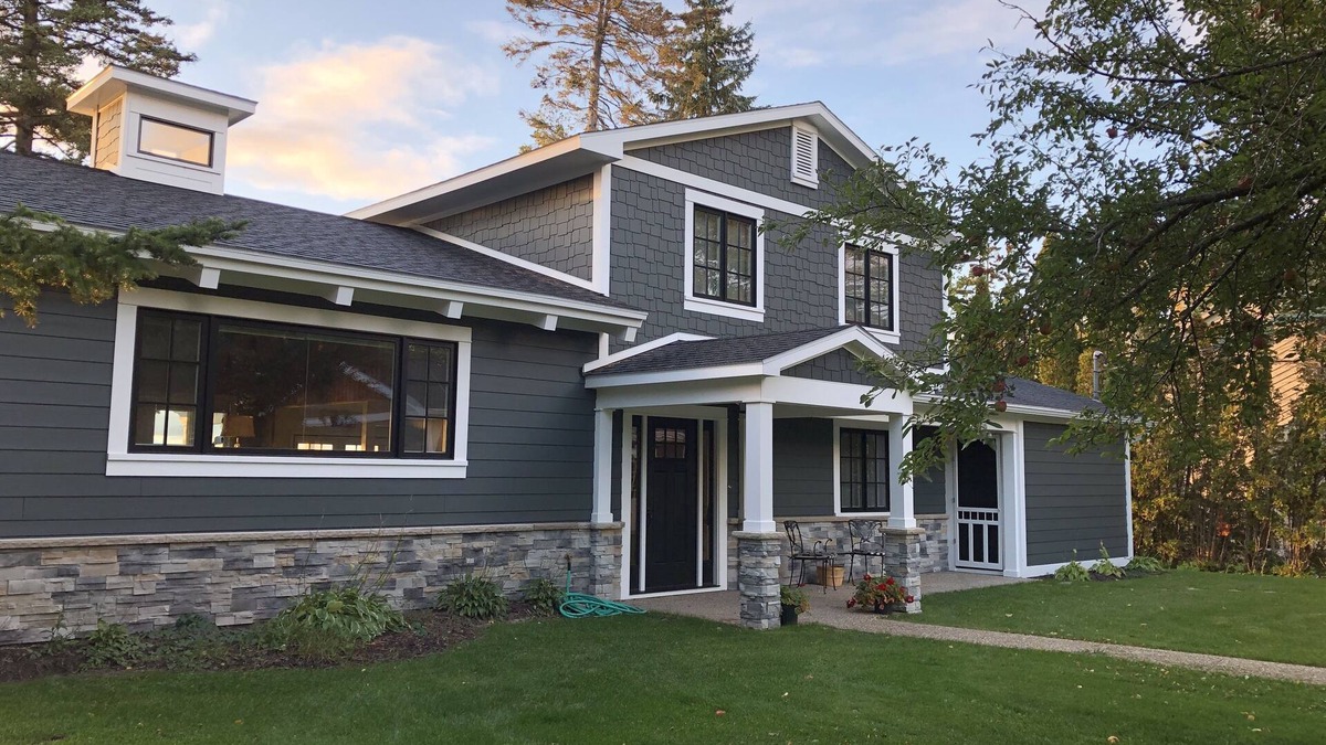 Indian River House | Fully updated lake front home on Sturgeon Bay, Burt Lake.