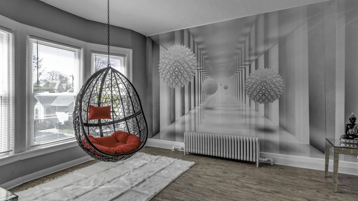 Allentown Apartment | ⭐FUN 3D Wall, HANGING SWING. ALLENTOWN, NEAR EVERYTHING!⭐