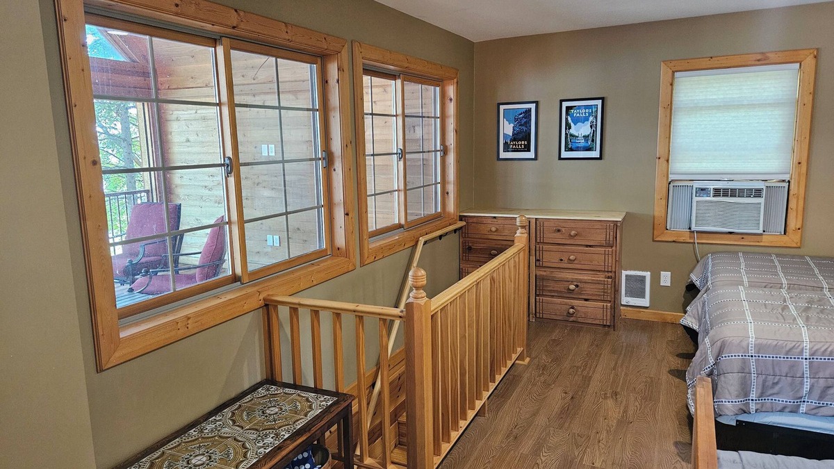 St Croix Falls Cabin | Fun cabin on Deer Lake in delightful Saint Croix Falls with dock. Sleeps 6.