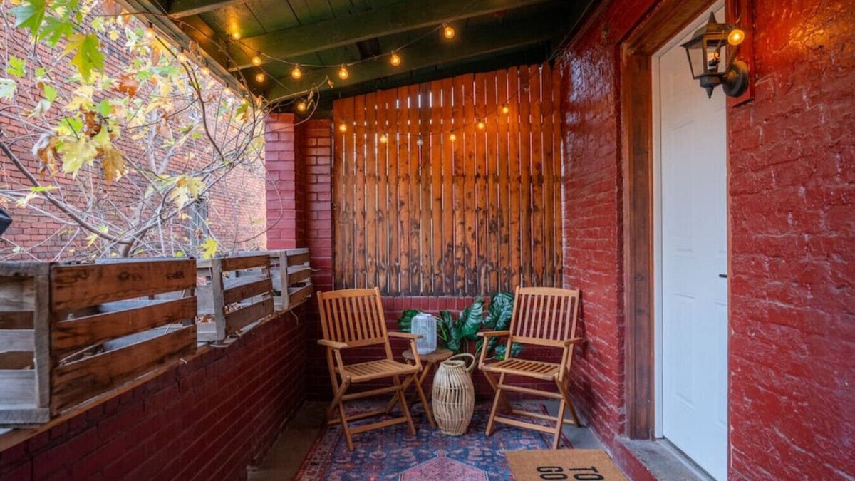 Lower Lawrenceville Apartment | Fun Designer space with Patio!