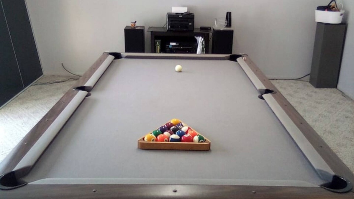 Southfield House | Fun House 2 with a Pool table on main floor game room with walk out patio door.