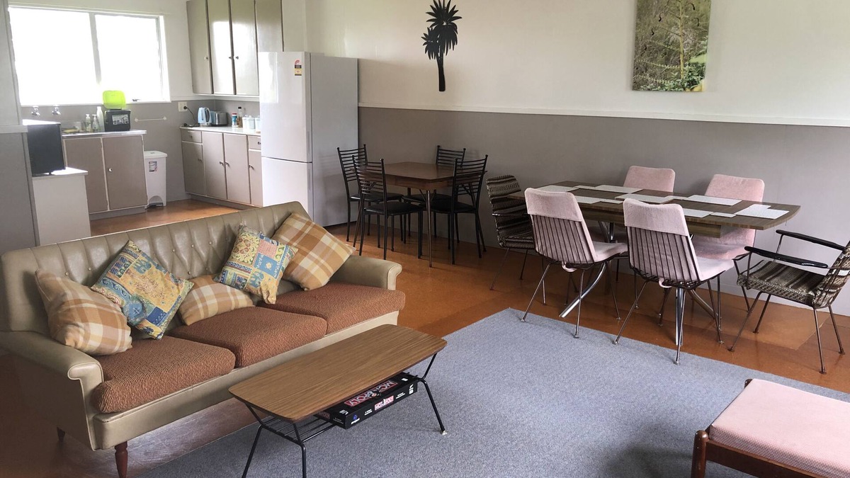 Tararua District Other | Fun, retro-inspired farmstay at The Shearer's Quarters