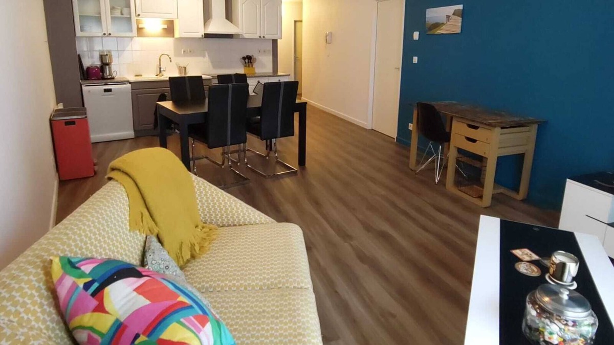 Angouleme Apartment | Furnished apartment, very quiet, with parking, near the city center!