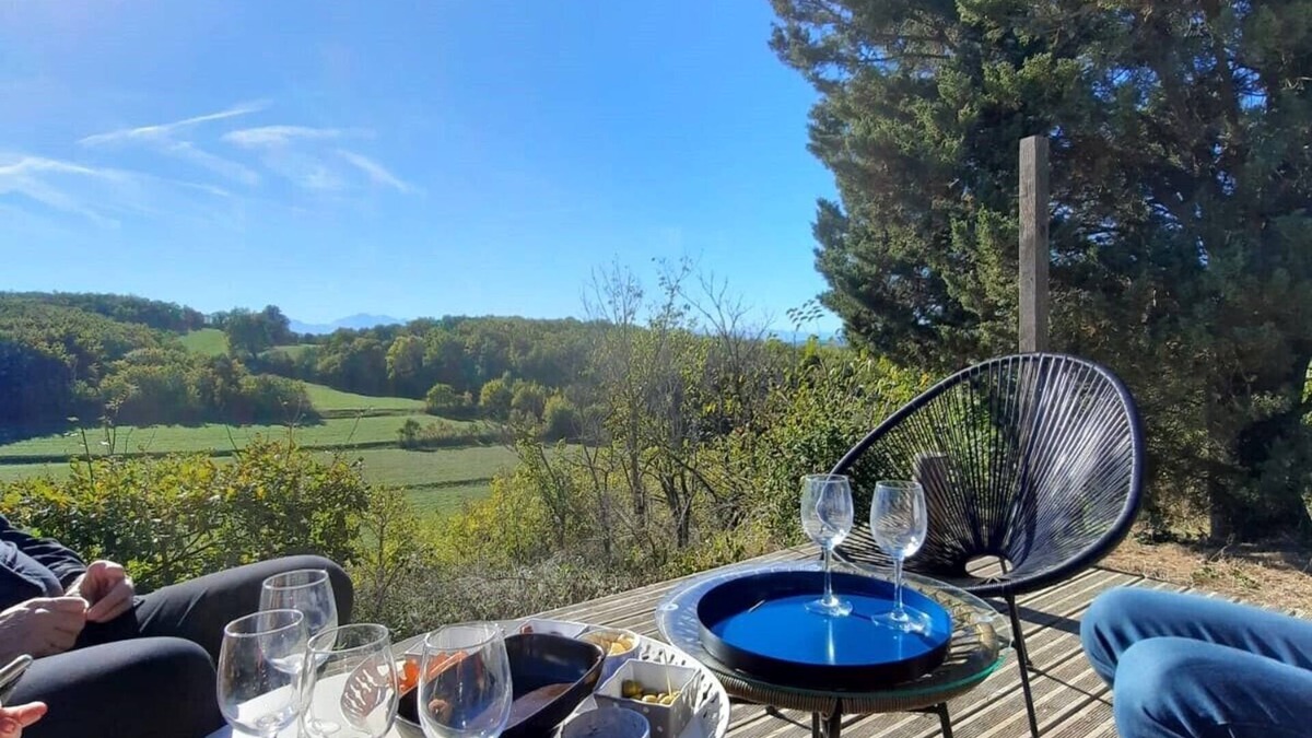 Lignairolles Cottage | Gîte 2 p., private garden, swimming pool, nature
