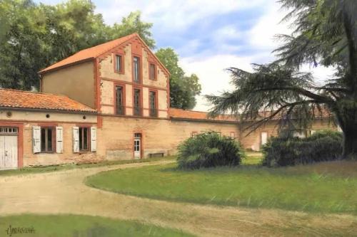 Castelnau-d'Estretefonds House | Gîte au cœur du château Flotis