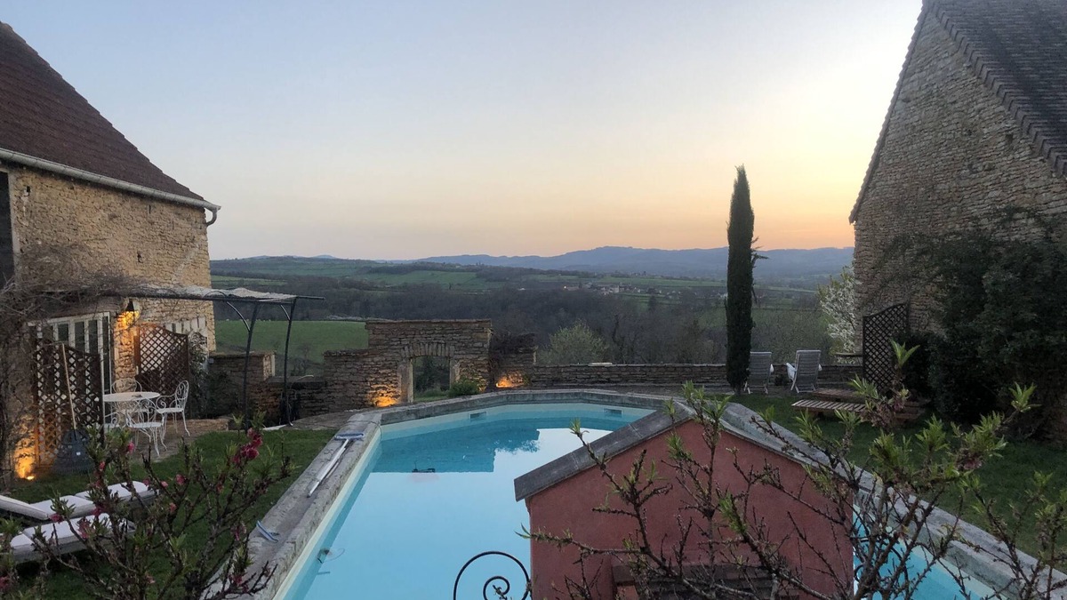 Massy Other | Gîte Bellevue Pour 6 Personnes Avec Piscine et spa et vue sur la Campagne