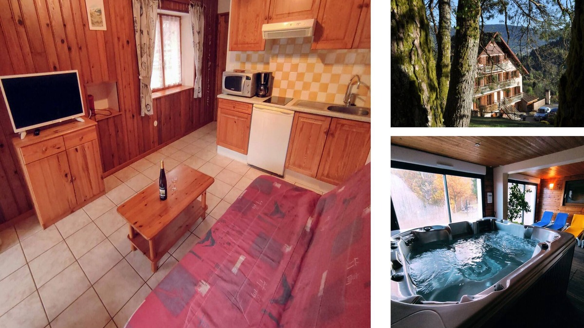 Dommartin-les-Remiremont Cottage | Gîte Capucine - Spa Jacuzzi Sauna Etang de pêche