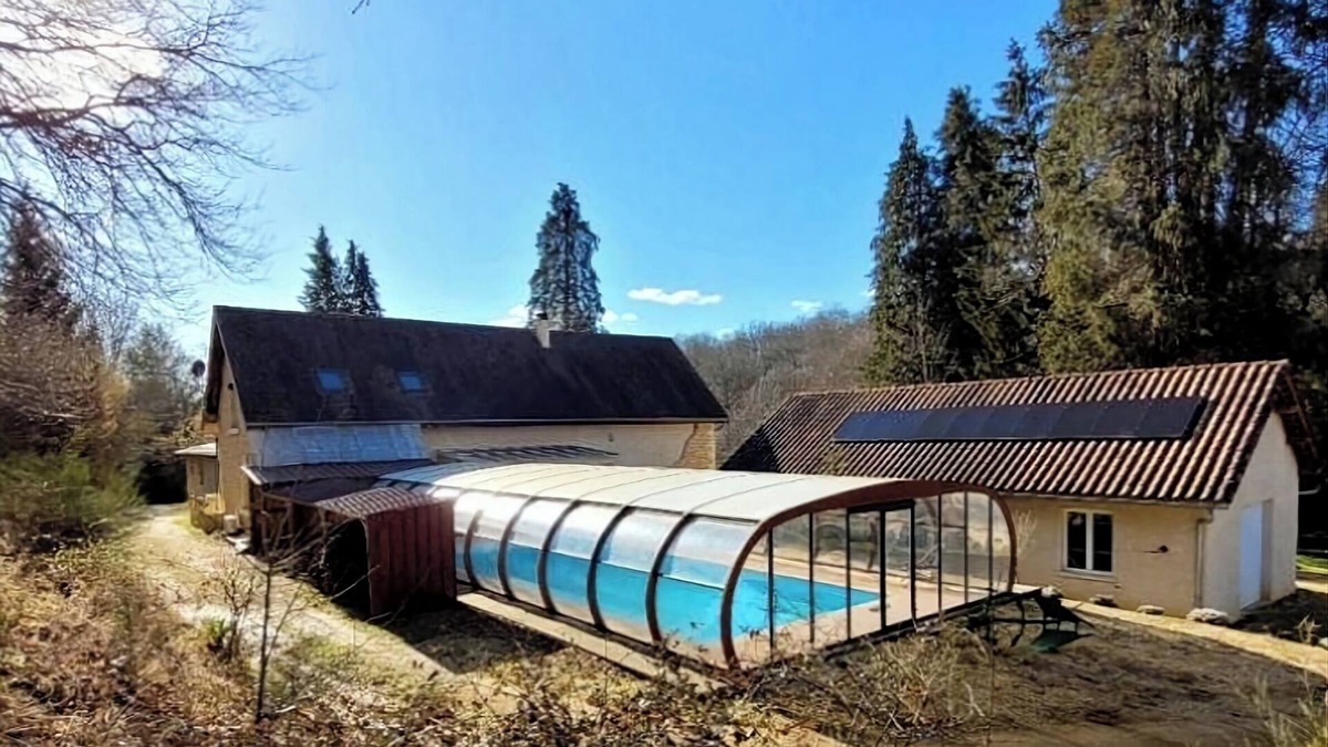 Lacropte House | Gîte de Charme en Pierre au Calme Avec Piscine Couverte Chauffée