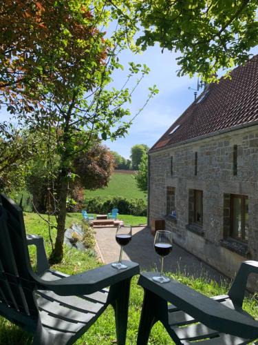 Le Fresne-Poret House | Gîte des Pommiers avec terrain de pétanque