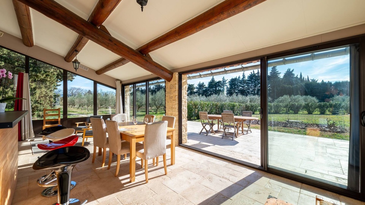 Travaillan Apartment | Gîte du Mas Saint Paul - Maison avec piscine