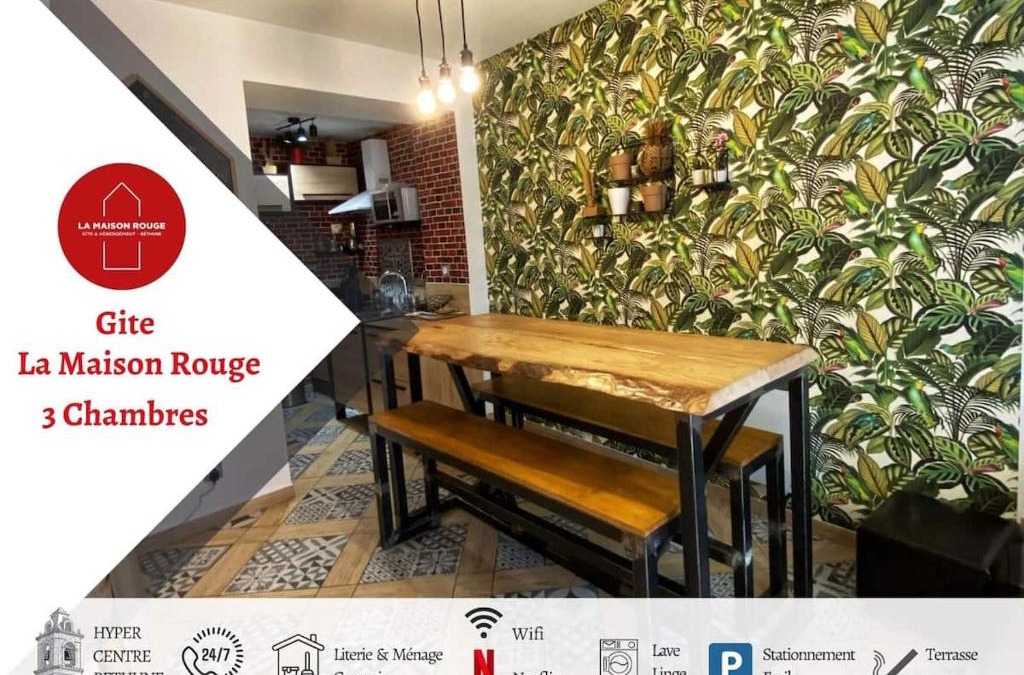 Bethune House | Gîte la Maison Rouge Béthune