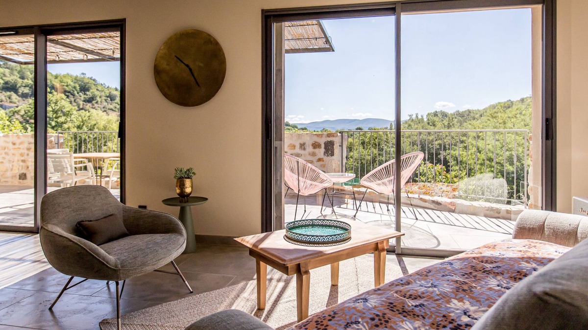 Casteljau Villa | Gîte Laumaga - Ardèche - 4 people with private Spa I Domaine le C4