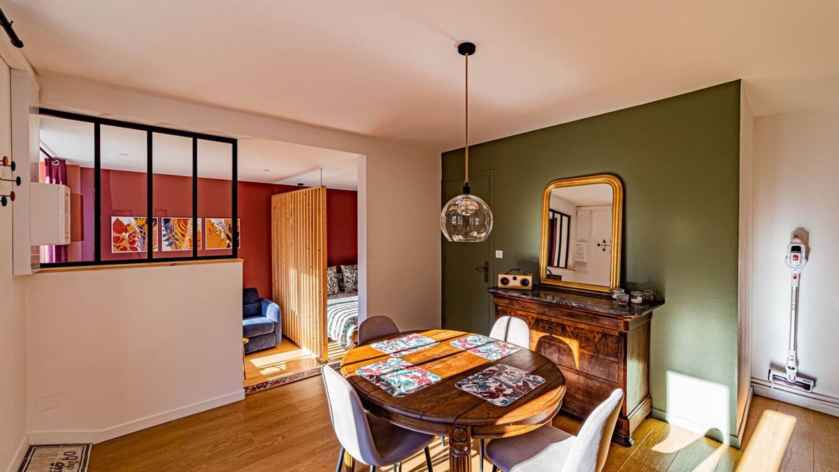 Saint-Romain Apartment | Gîte "Le Boisé" - 2/4 pers - 3* - 10 min from Beaune