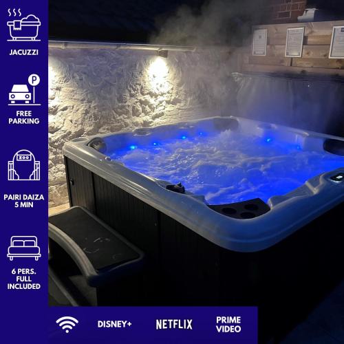 Brugelette House | Gîte Rubis - JACUZZI - Pairi Daiza - 6 pers