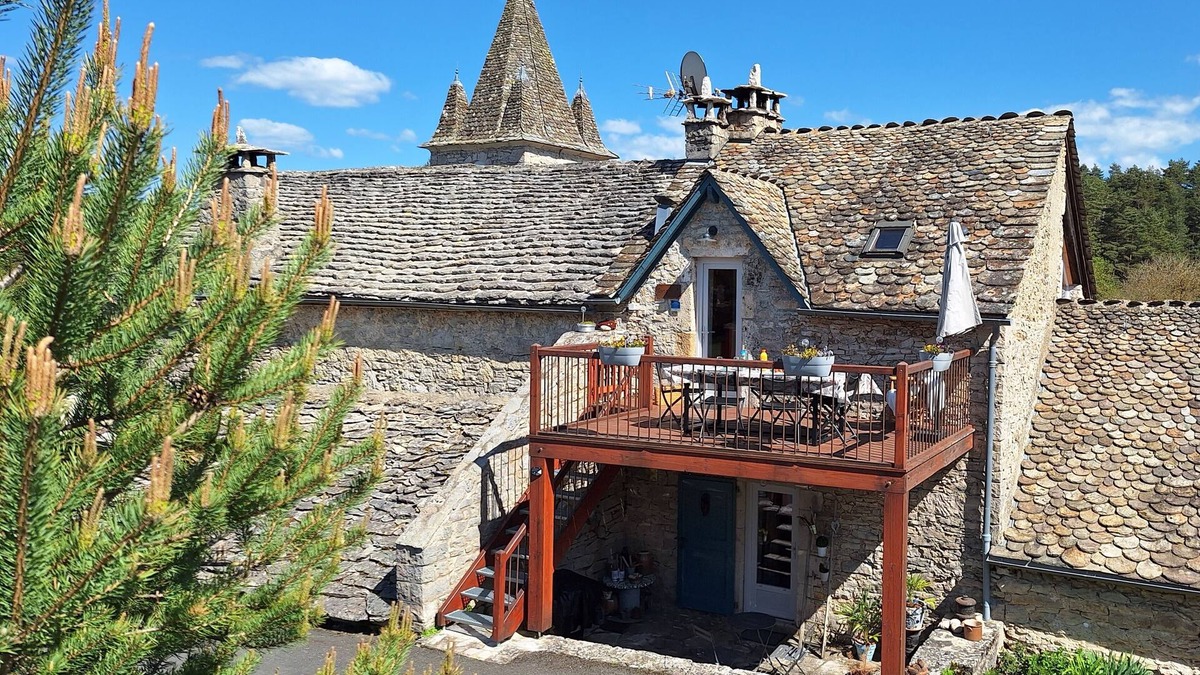 Saint-Georges-de-Levejac House | Gîte Sous Voute - LOU Percat - 6 Pers- St Georges de Lévéjac