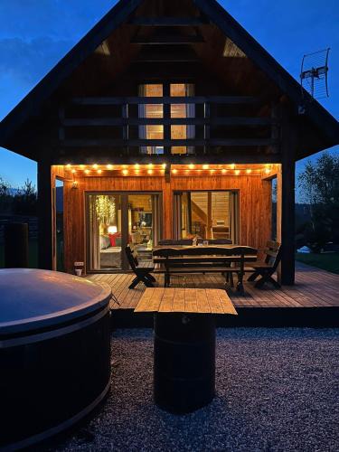 gmina Stezyca House | Górskie kaszuby Gołubie sielski reset,domek na Kaszubach-do 10 osob,sauna ,balia,kominek