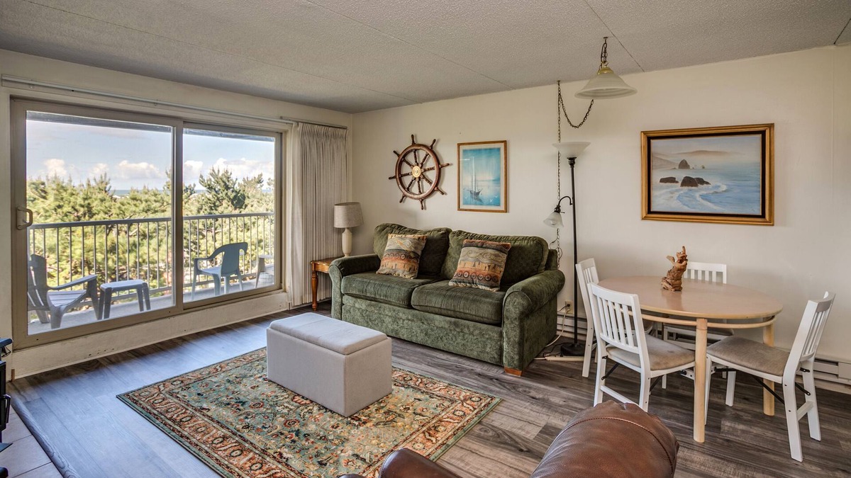 Gearhart Condo | G604 1st Floor, 1 bedroom limited ocean view, No cleaning fees