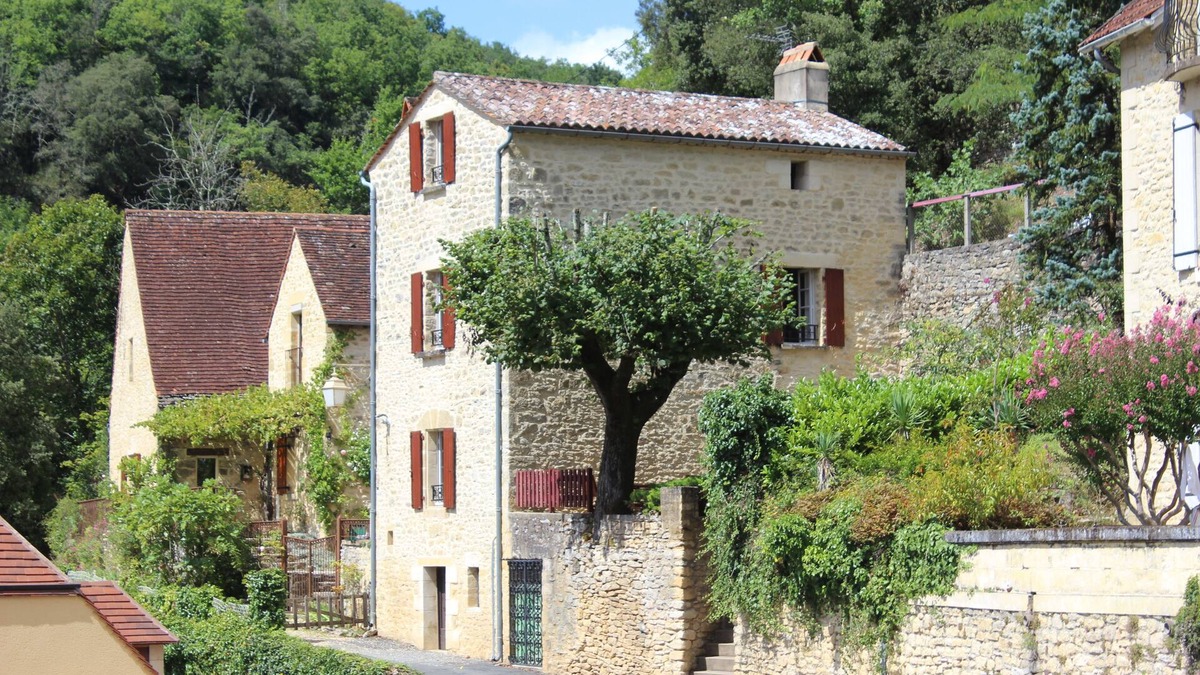 La Roque-Gageac House | Gabarier's house in the historic heart of the medieval village of La Roque Gageac