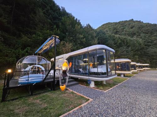 Bongpyeong Resort | Galaxy X Hotel Type Caravan Glamping & Pension