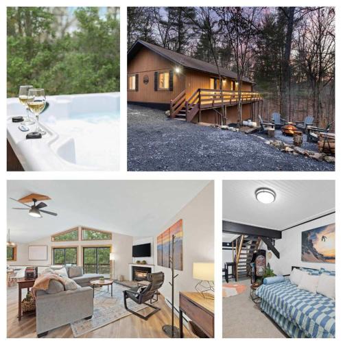 Basye Ski Chalet | Game Room Fire Pit Hot Tub Grill Close to Bryce