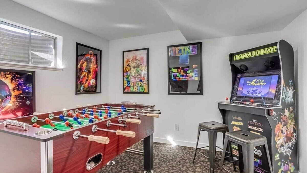 Parkborough House | Gameroom and Theater in a breathtaking home
