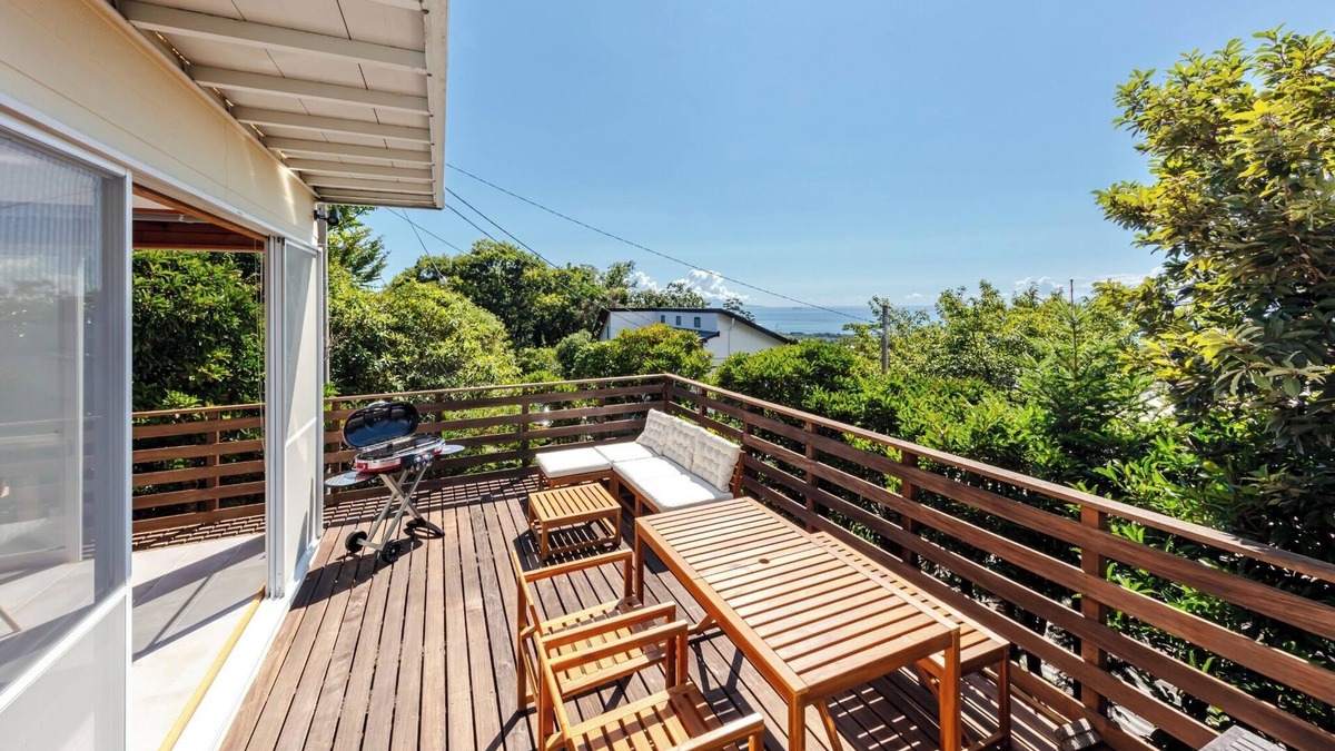 Yawatano House | Gaming villa with ocean viewTerrace BBQAccommoda/Ito Shizuoka